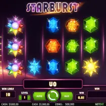 Casinia - Starburst Slot Game - Beliebter Casino Slot